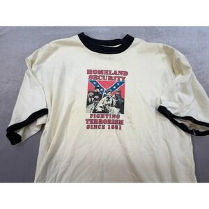 Civil War Security Shirt White Men Size XL